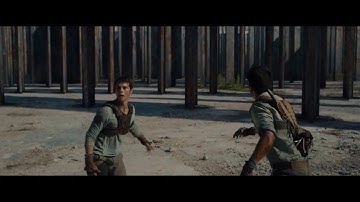 The Maze Runner 2014 - Maze Running Full Scene HD