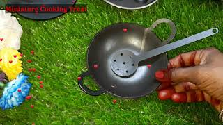 Miniature Iron Kitchen Set Review Tamil | Mini Cooking Tamil|Kids mini kitchen |Real cooking set