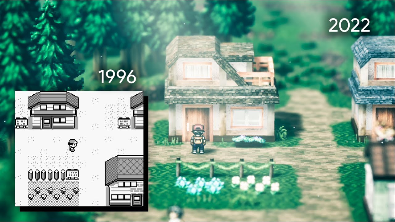 Pokemon Red And Blue Get The HD-2D Treatment Courtesy Of A Fan