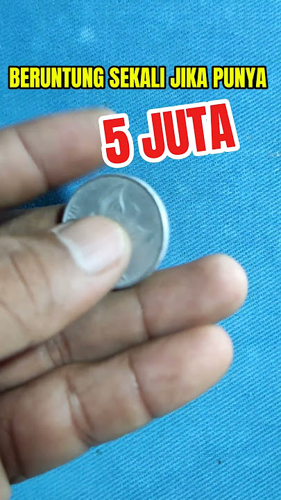 uang koin kuno 500 bunga melati #500rupiah #koinkuno #uangkoin #koinjadul