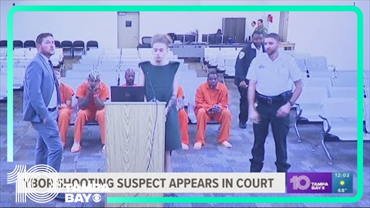 Ybor shooting suspect made second court appearance - YouTube