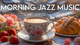 Soothing Morning Winter Jazz ❄️ Feeling Relaxing Cafe Jazz Music & Bossa Nova Piano for Great Mood
