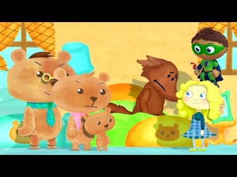 Super WHY! Full Episodes English ✳️ Goldilocks And The Three Bears: The Mystery  ✳️  S01E24