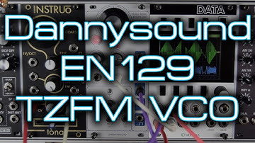 Dannysound EN129 Thru Zero Oscillator (a world of analog tones!)