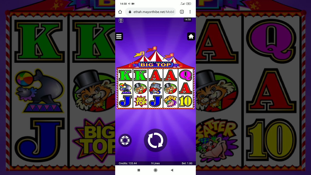 Big top slot menang besar - YouTube