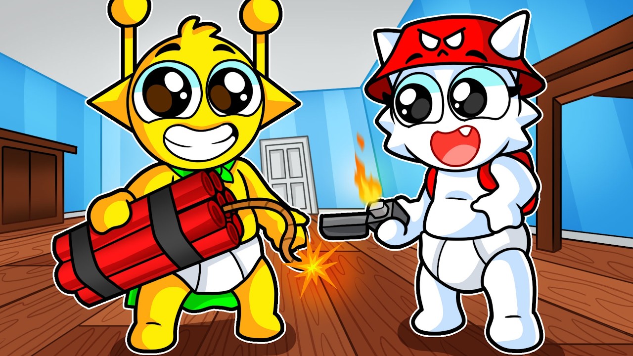 BEBE SIMON y BEBE WENDA DESTRUYEN la CASA! 😂🍼