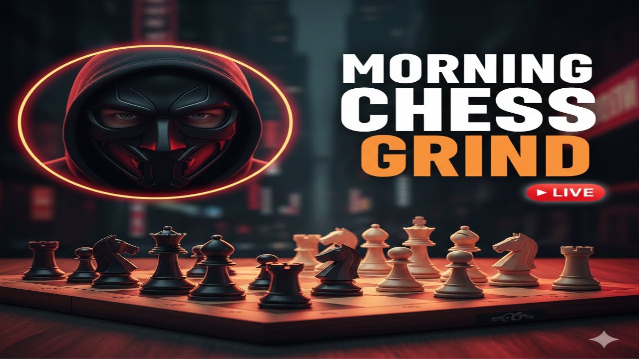 Early Morning Chess Grind | The Masked Gambit ♟️ LIVE on lichess.org