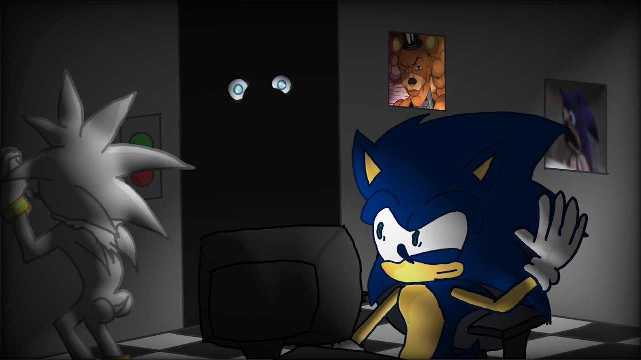 Sonic Voice Actors Spend The Night At Roblox Freddy Fazbear's Pizzeria!!