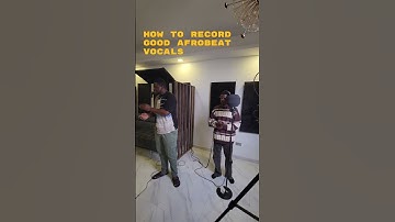 How to Record Afrobeat vocals - home studio tips and tricks PART 2