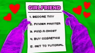 Completing Girlfriend Challenges in Gorilla Tag