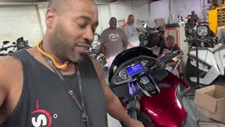 Honda Gold Wing GL1800 audio upgrade