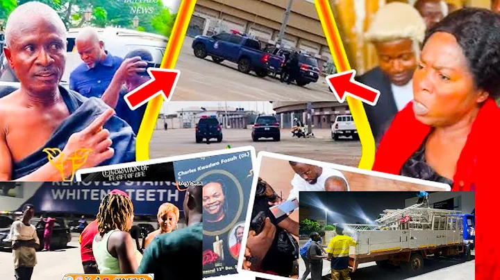 💔 Preparation towards  Daddy Lumba’s final funeral rites at Baba Yara sports stadium 