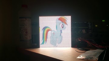Adafruit LED matrix framebuffer driver