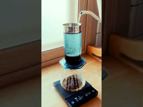 처음 써보는 에어로프레소 #homecafe #에어로프레소 #aeropresscoffee #aeropress #coffee #shortsvideo