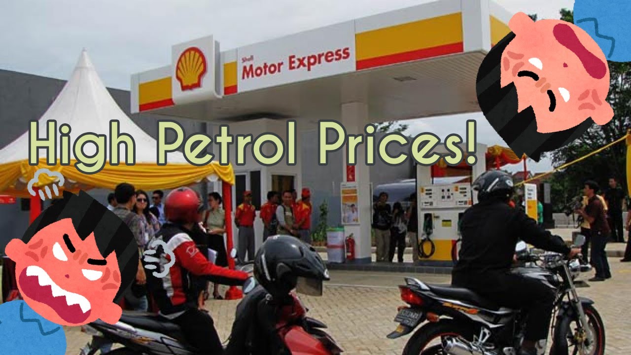 small petrol motorbike