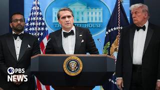 WATCH LIVE: Blanche, Patel and Pirro announce federal charges against accused Trump dinner gunman