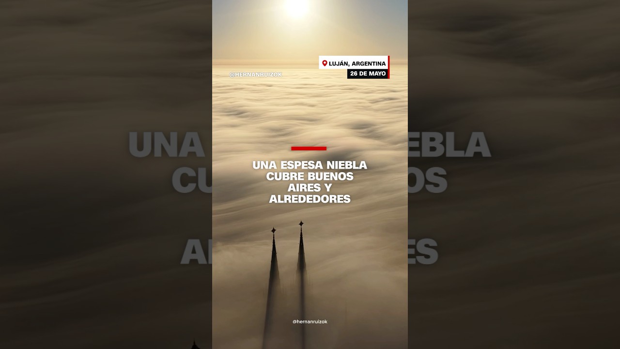 Alerta violeta en Buenos Aires y alrededores por una densa niebla