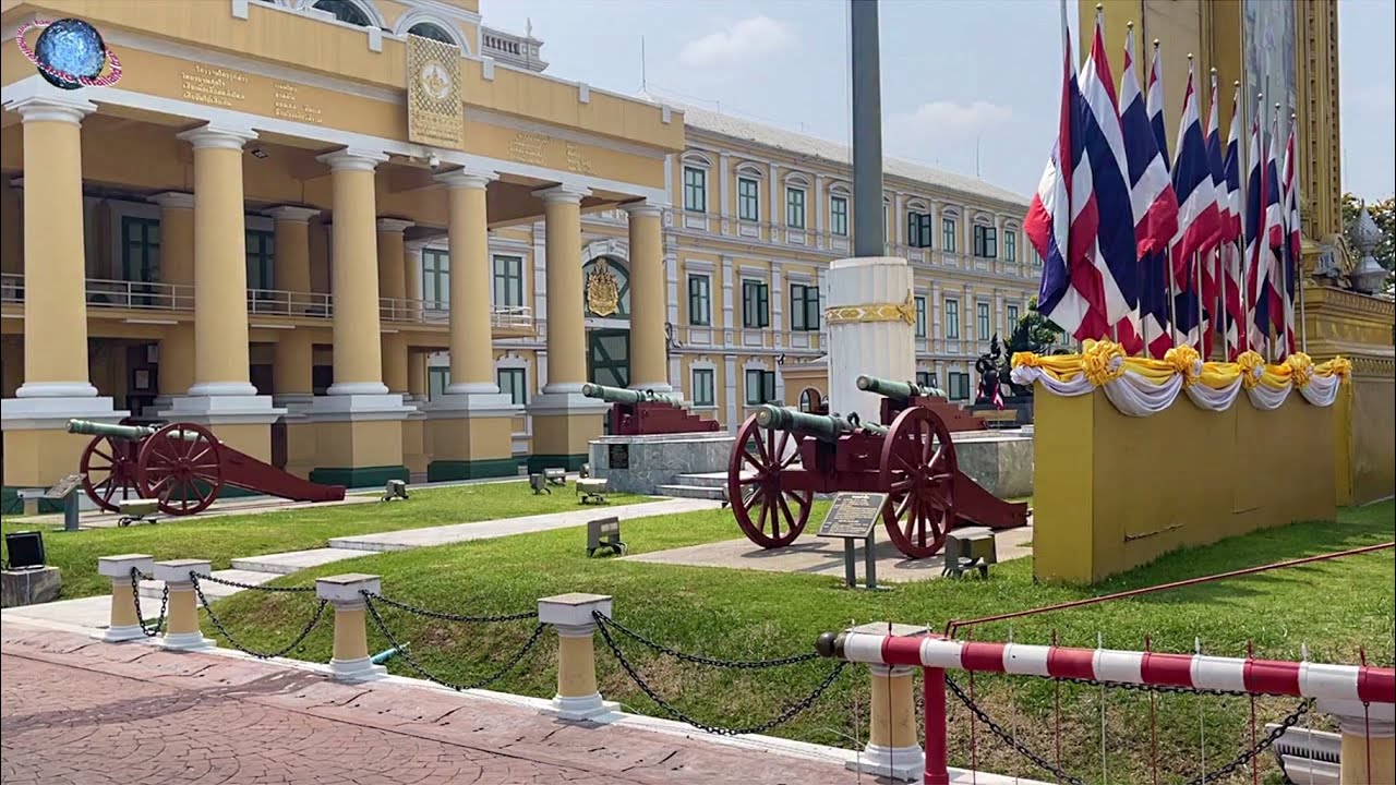🇹🇭 THAILEX VDO Ancient Cannons at Thailand's Ministry of Defence