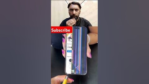 Can a Lighter Fix a Broken Mobile Screen? Watch and Decide Real or Fake? #shorts