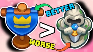 BANNER IS BETTER THAN KNIGHT STATUE!! | IN RUSH ROYALE!
