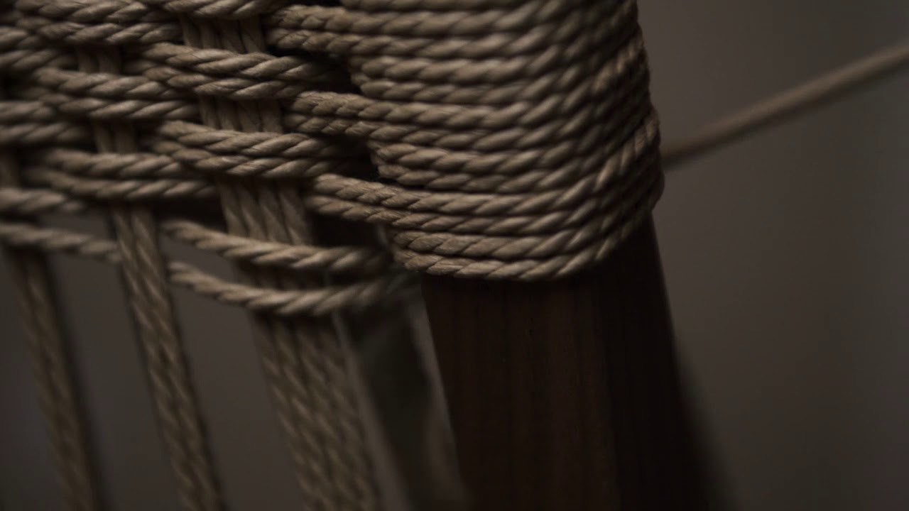 Danish Cord Weaving Video, Rian Chair YouTube