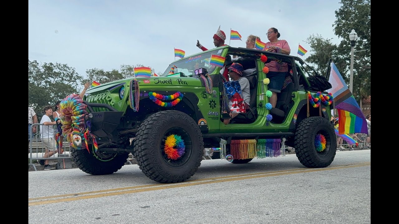 "Be who you are": St. Pete Pride Festival draws over 350K people in celebration of love
