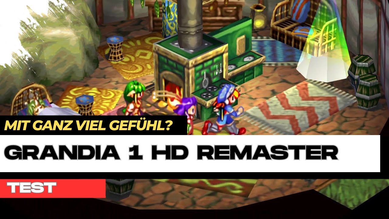 Spielen wir in GRANDIA ernsthaft KINDER?! | TEST / REVIEW
