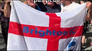 OM-Brighton : les supporters anglais donnent déjà de la voix