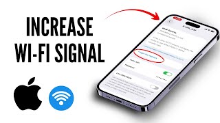 How to Increase WiFi Signal Strength on iPhone – Stronger Connection Tips 2025