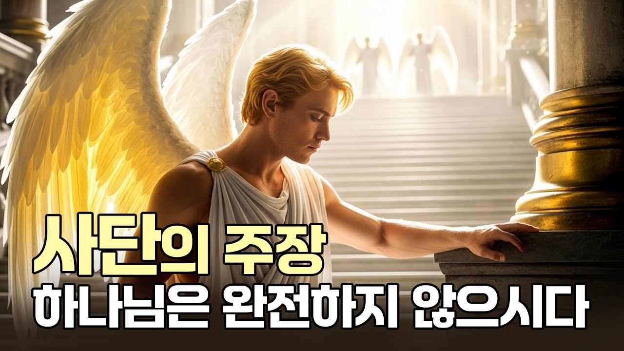 사단의 주장 하나님은 완전하지 않으시다 - YouTube