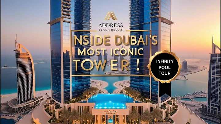 Inside Dubai's Most Iconic Luxury Tower | The Address Beach Resort Tour with Breathtaking Views!
