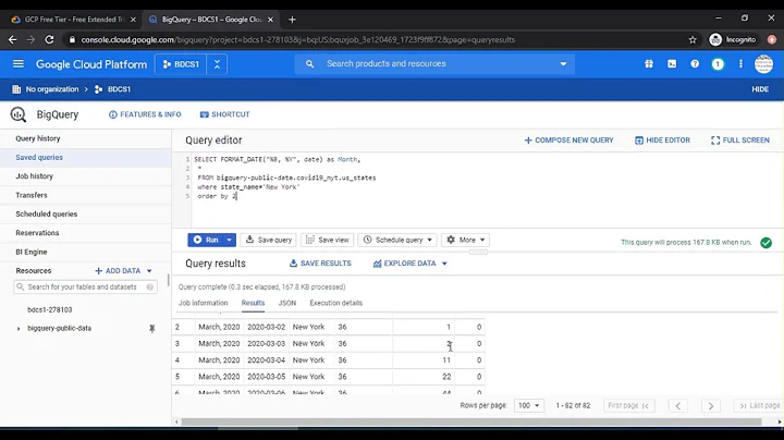 GCP - Basic SQL & Views on BigQuery - Do It Yourself- DIY#3