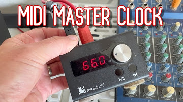 This is How I Do MIDI Sync in the Studio (E-RM Midiclock)