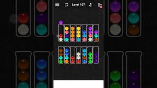 Ball sort color level 107