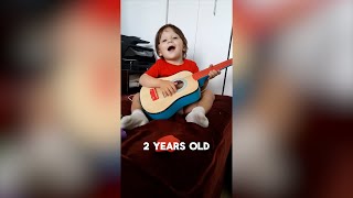10 yo Guitar Phenom Bay Melnick Virgolino - Growing Up Guitar - How It Happened *Age 2-10*