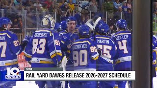 Rail Yard Dawgs release 2026-2027 home schedule