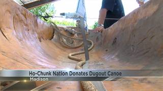 Ho-Chunk Nation donates canoe to Dane County Parks