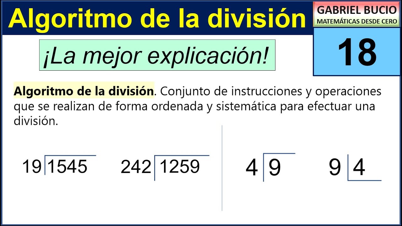 Como hacer la prueba de la division