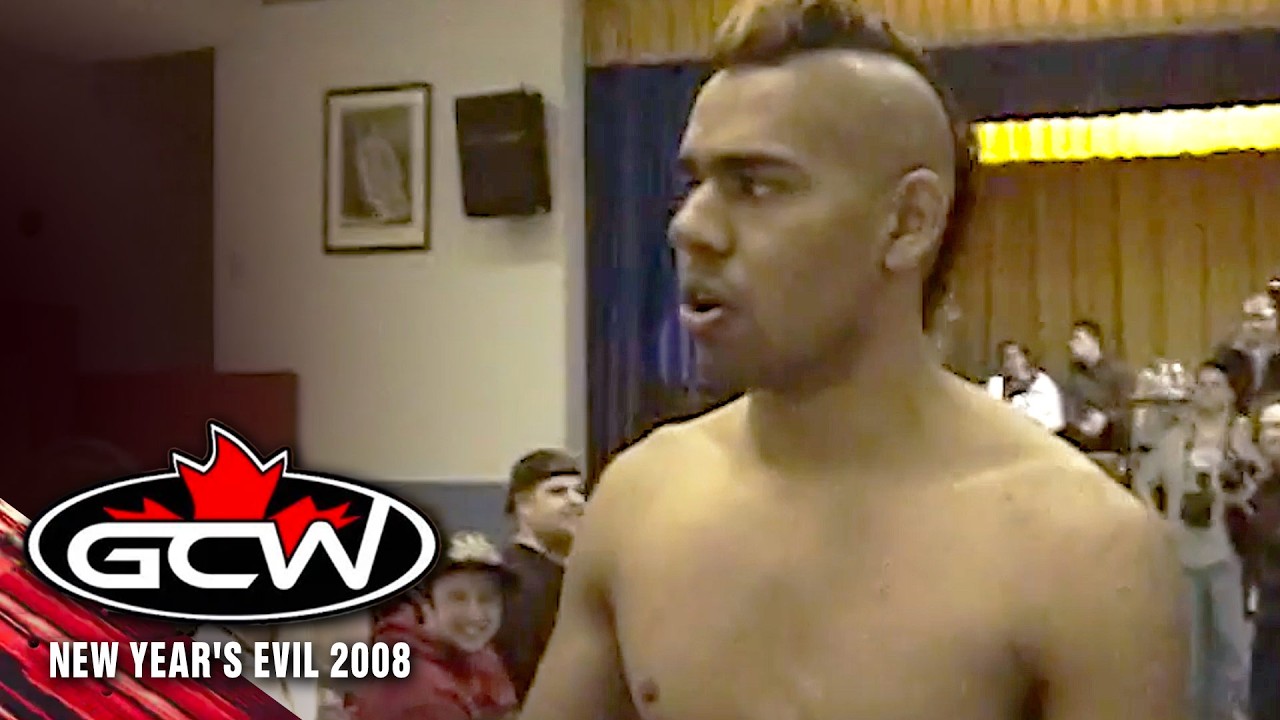Hornet (NXT Referee Adrian Butler) vs. Psycho Mike Rollins | New Year's Evil 2008 | GCW 01/10/2008