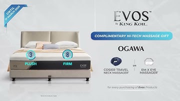 EVOS By King Koil | Exclusive Complimentary