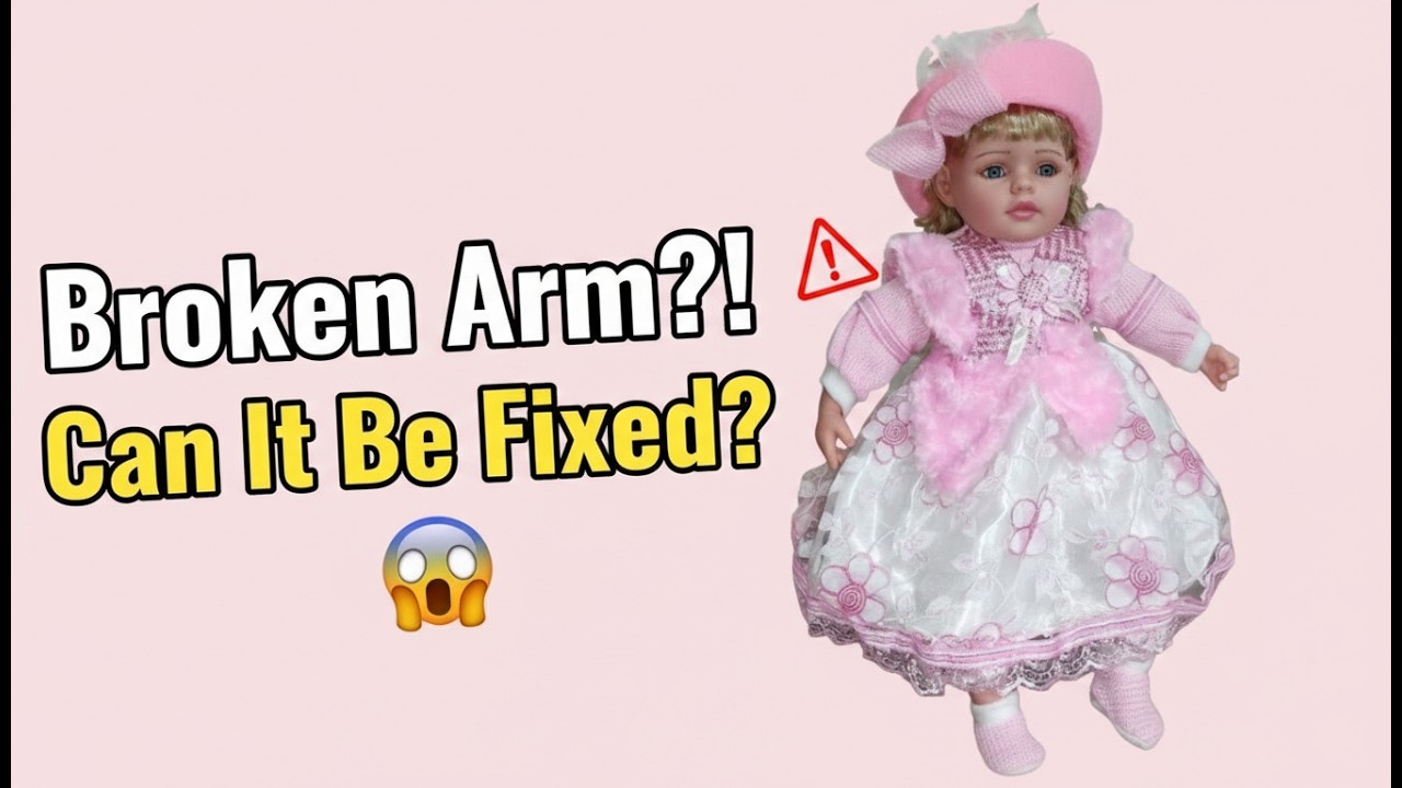 Musical Doll Repair | Broken Arm Fix & Sound Check