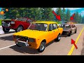 Ржавые ВЁДРА не ожидали такого от РЖАВОГО КОПА! BeamNG Drive