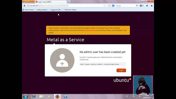 Ubuntu Cloud Installing MAAS