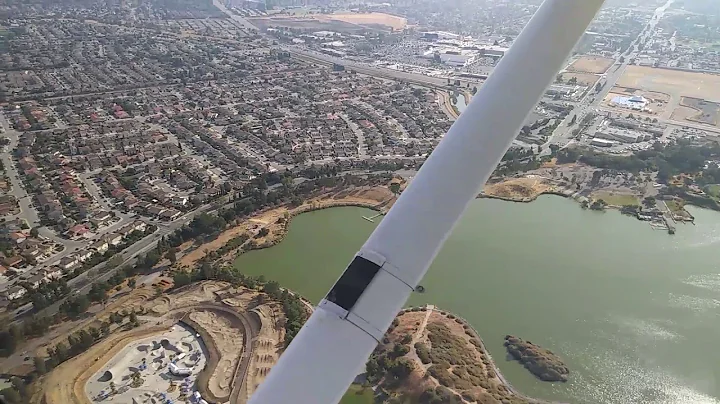 Flying with David Mackler: approach and landing