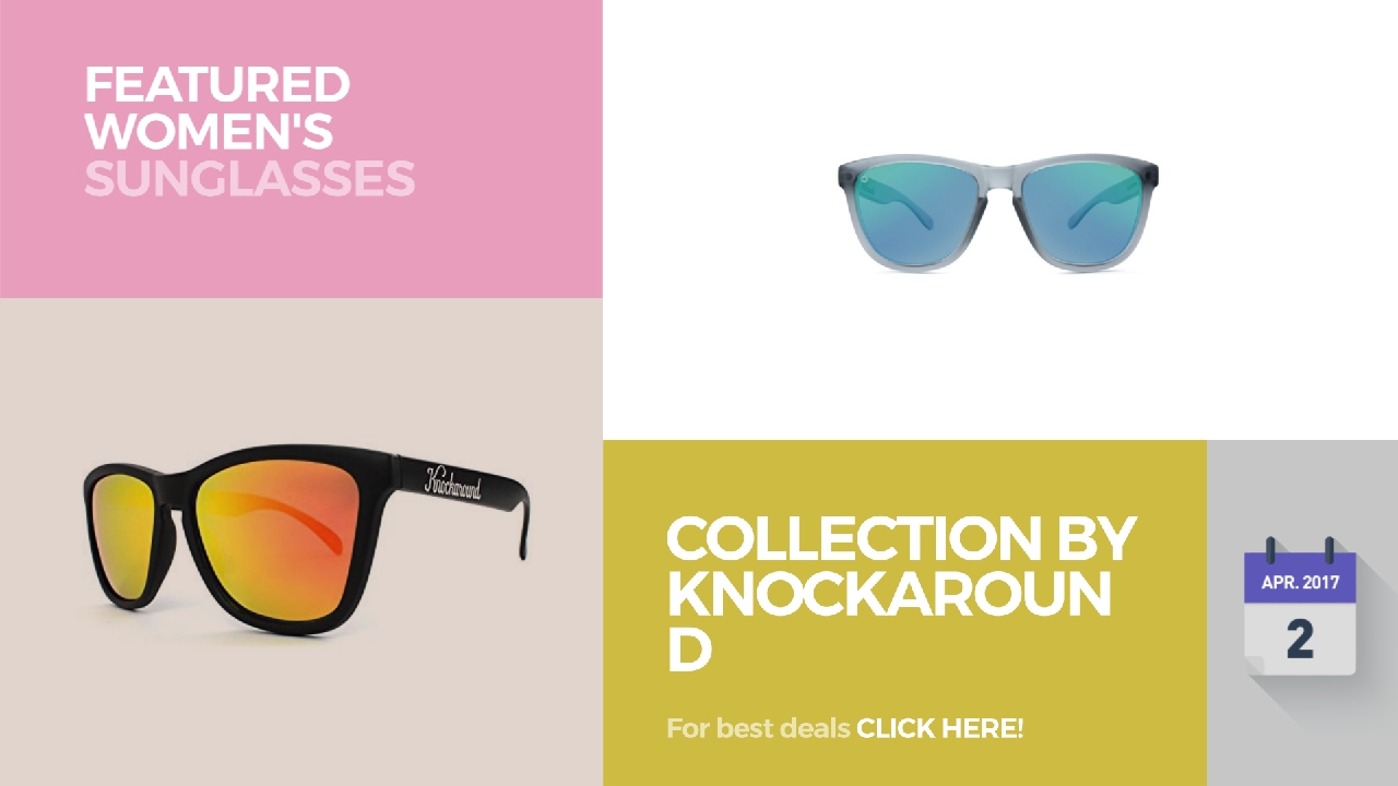 Collection By Knockaround Featured Women's Sunglasses