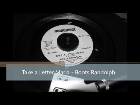 Take a Letter Maria Boots Randolph Northern Soul Take a Letter Maria Boots Randolph Northern Soul
