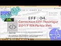 EFF :04. Correction EFF Theorique 2017 TDI Partie XML