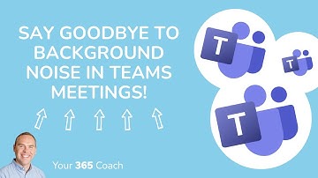 How to Mute Background Noise using Microsoft Teams for Desktop & Mobile (2023)