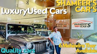 Premium Used Cars | 12.95L Mahindra Thar 4*4 | Luxury Car Sale | Shameer's Car's | Luxury used cars screenshot 3