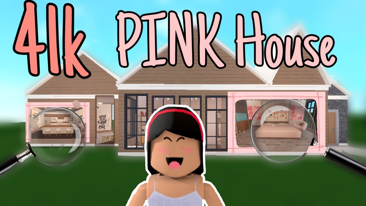 Blush Pink House ROBLOX BLOXBURG xKaix YouTube